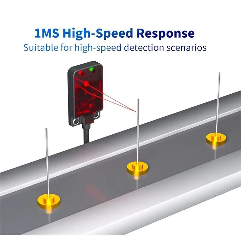 B63B-FGNS04-30N-C Front-Facing Outgoing Light Sensor Photoelectric Light Detection Accurate Electronic Component Ultra-Thin