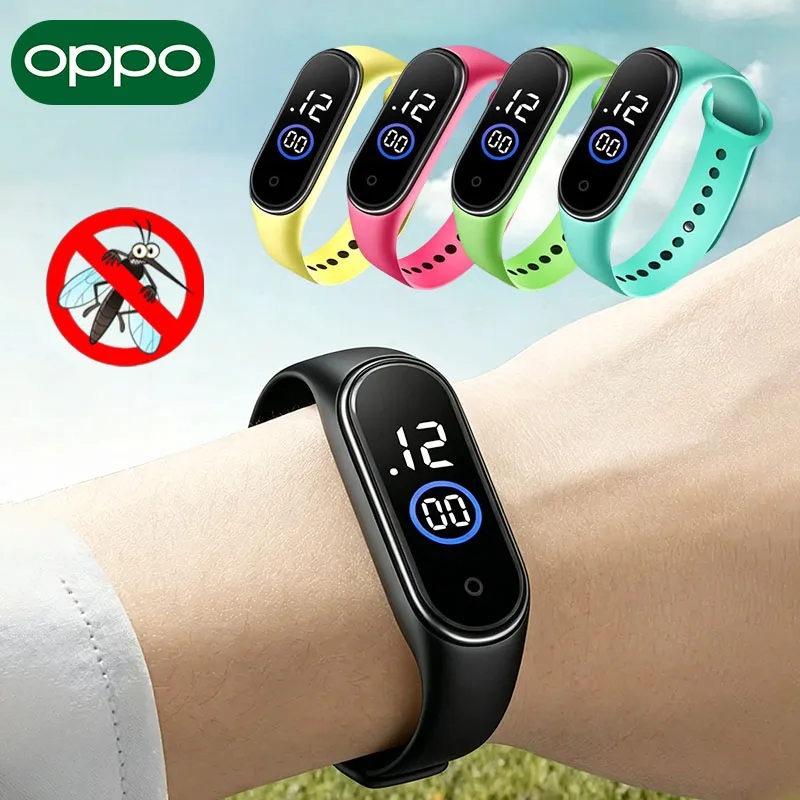 OPPO 2026 Nouvelle Montre Anti-Moustiques Unisexe à Bracelet, Répulsif Physique et Ultrasonique Portable pour la Maison et l'Extérieur, Efficace contre les Moustiques OPPO 2026 Nouvelle Montre Anti-Moustiques Unisexe à Bracelet, Répulsif Physique et Ultrasonique Portable pour la Maison et l'Extérieur, Efficace contre les Moustiques