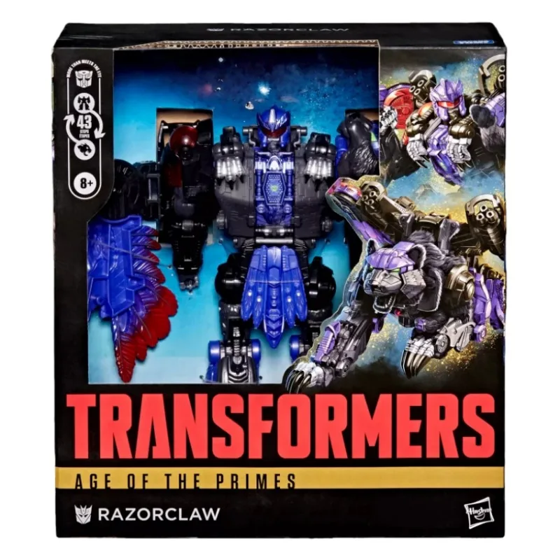 In Stock Transformation Robot Age of the Primes Razorclaw Leader Class Griffin Beast Mode Collectible Figure