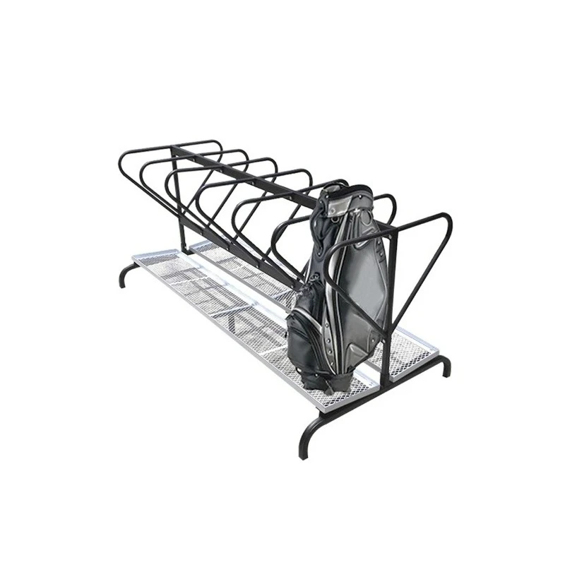 

Ball bag rack 6-12 bag club double row metal steel driving range ball bag rack