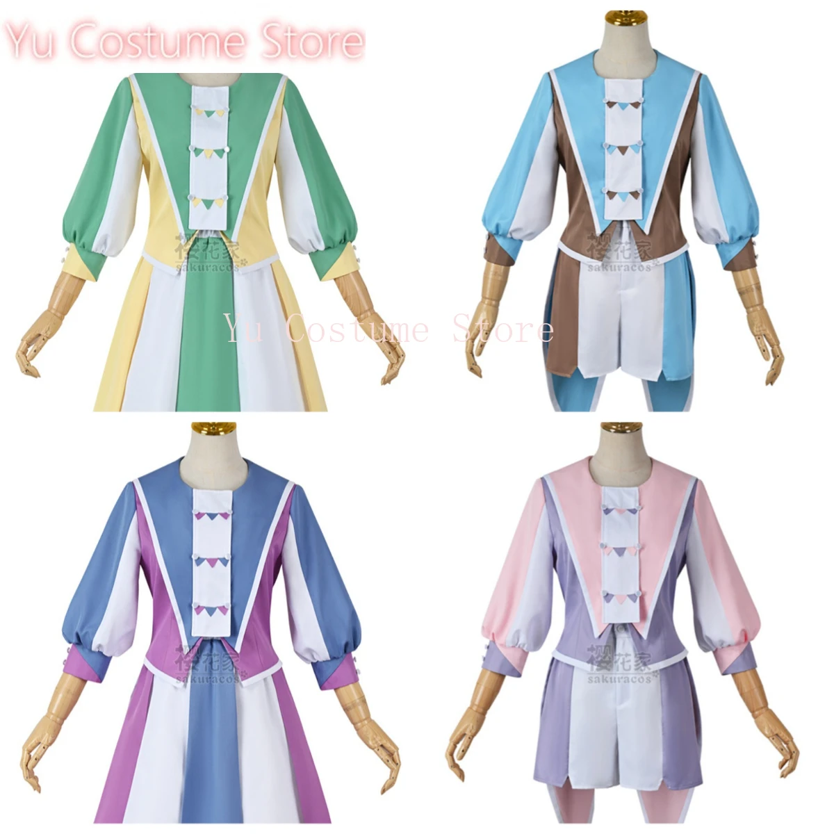 Anime Liella Cosplay Costume Halloween Celebration Party Girl Dress