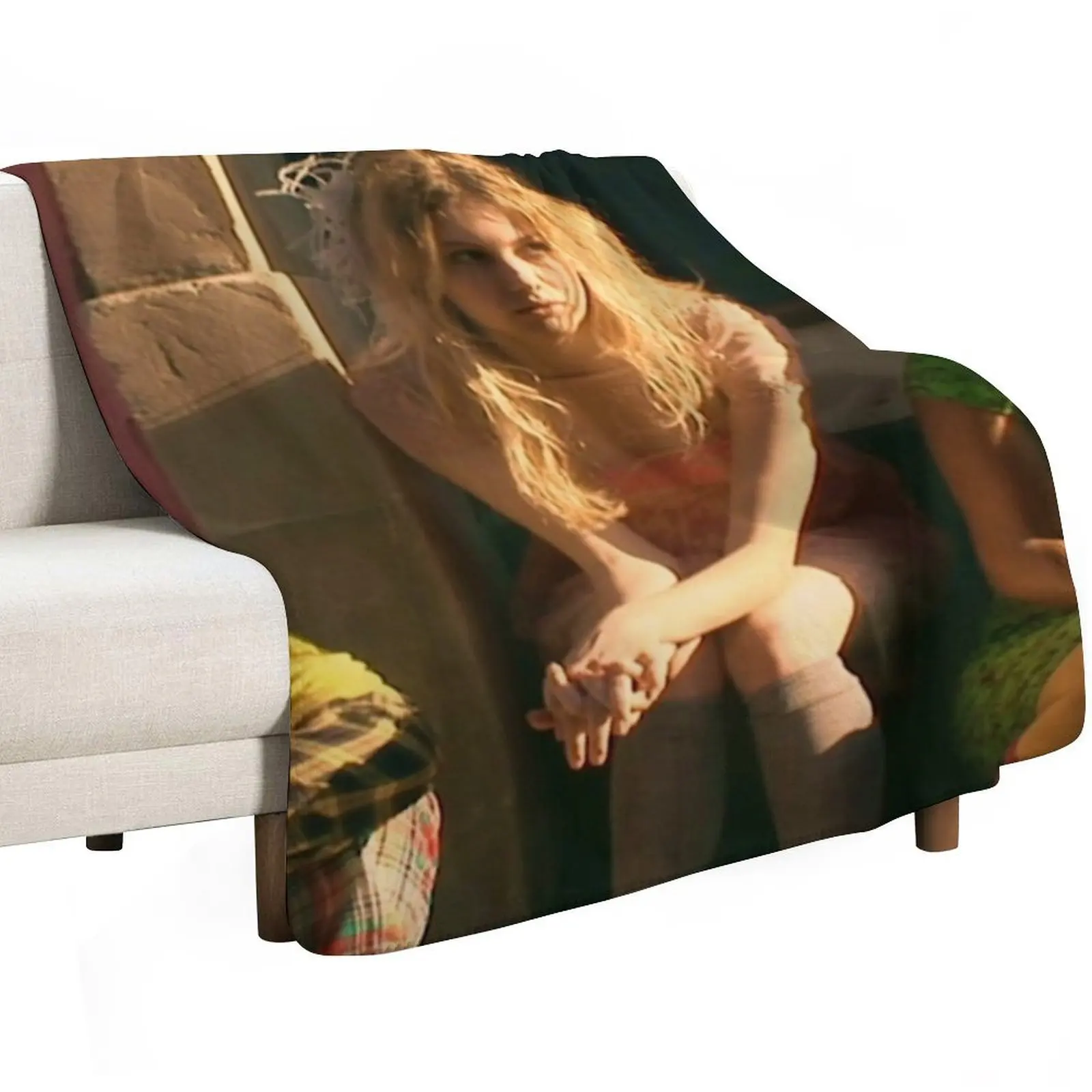 cassie jal chris Throw Blanket Faux Fur Soft Warm Blanket for Bed