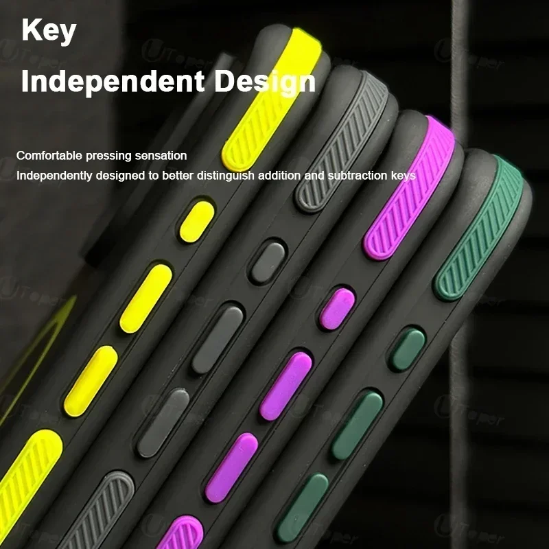 New Bicolor Matte Frosted Magnetic Phone Case For iPhone 17 16 15 14 Plus 13 12 11 Pro Max Translucent Shockproof Hard Cover - náhled 6