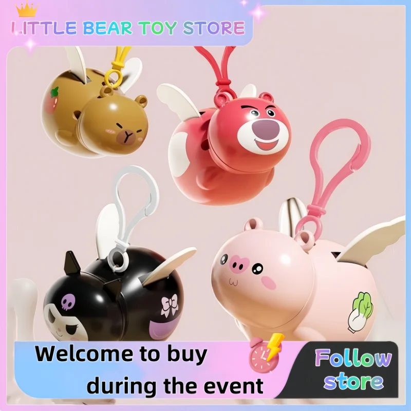 Hot Tiktok Hetzelfde type String Flying Capybara Speelgoed Vleugel Flying Bag Hanger Leuke String Knorretje Leuk Speelgoed Kinderdagcadeaus