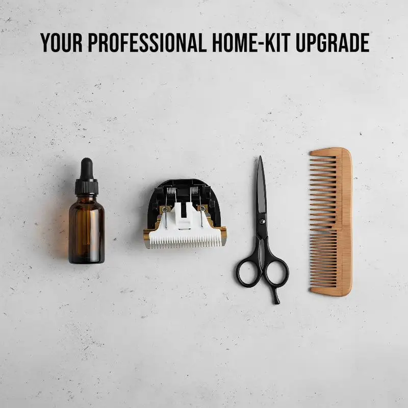 Universal Ceramic Titanium Hair Clipper Blade 1Pcs Sharp Rustproof Replacement Trimmer Head for Home Barber Salon Grooming