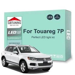 LED Interior Light Bulb Kit For Volkswagen VW Touareg 7P 2011 2012 2013 2014 2015 2016 2017 2018 Car Dome Reading Trunk Canbus