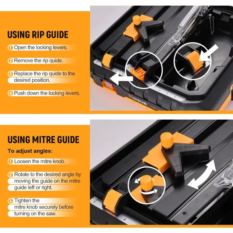 منشار بلاط مبلل محمول مقاس 41 2 بوصة مع خزان مياه مخفي لقطع البلاط والأحجار الكريمة الفعالة والدقيقة 045 في H #3