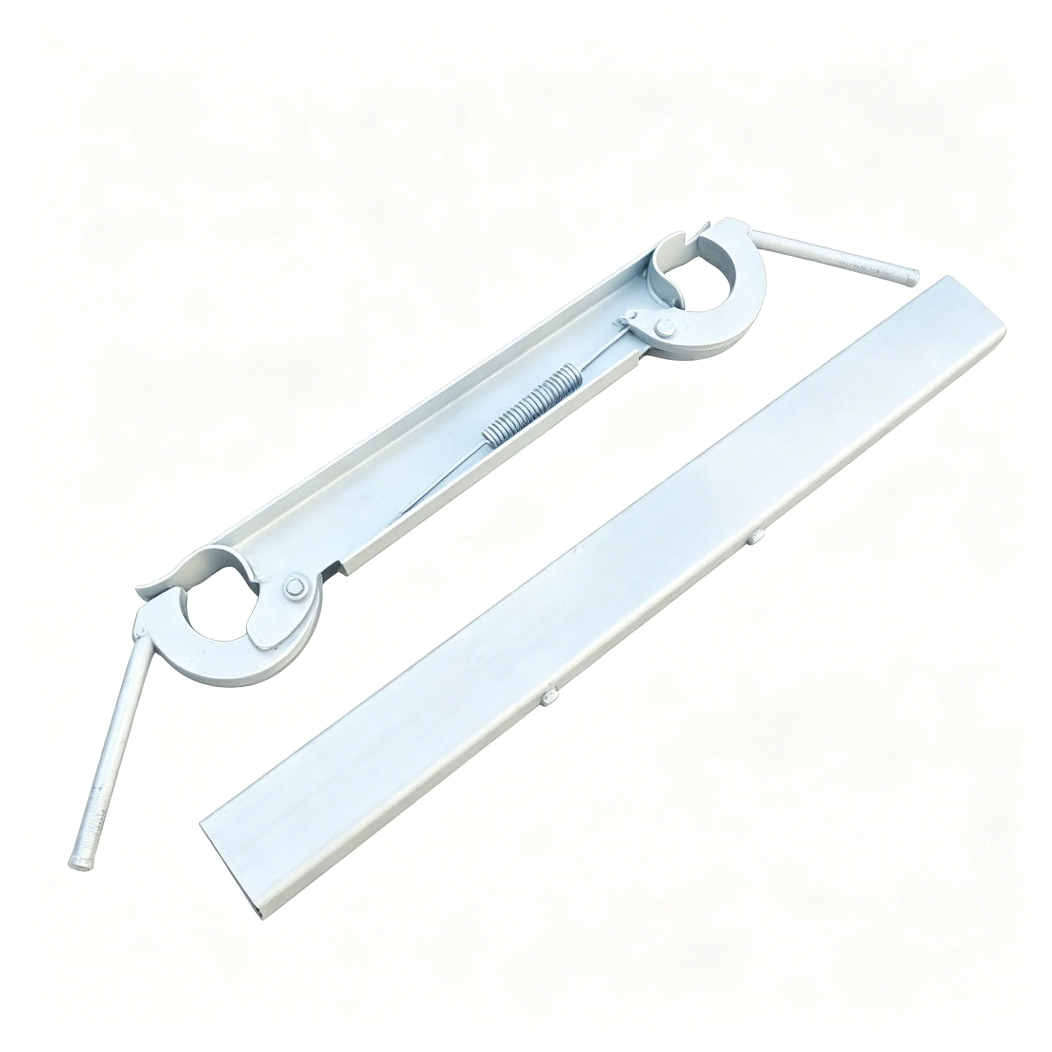 Replacement Hand Crank & Locking Mechanism, Telescopic Lifting Fixing Rod for Concrete Mixer Truck Discharge Hopper