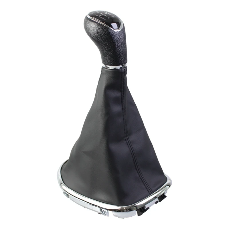 Super Sale Manual 5 Speed Gear Shifter Knob Lever Handball for Chevrolet Spark Trail 5 Gear Shift Knob Gaitor Boot Accessories