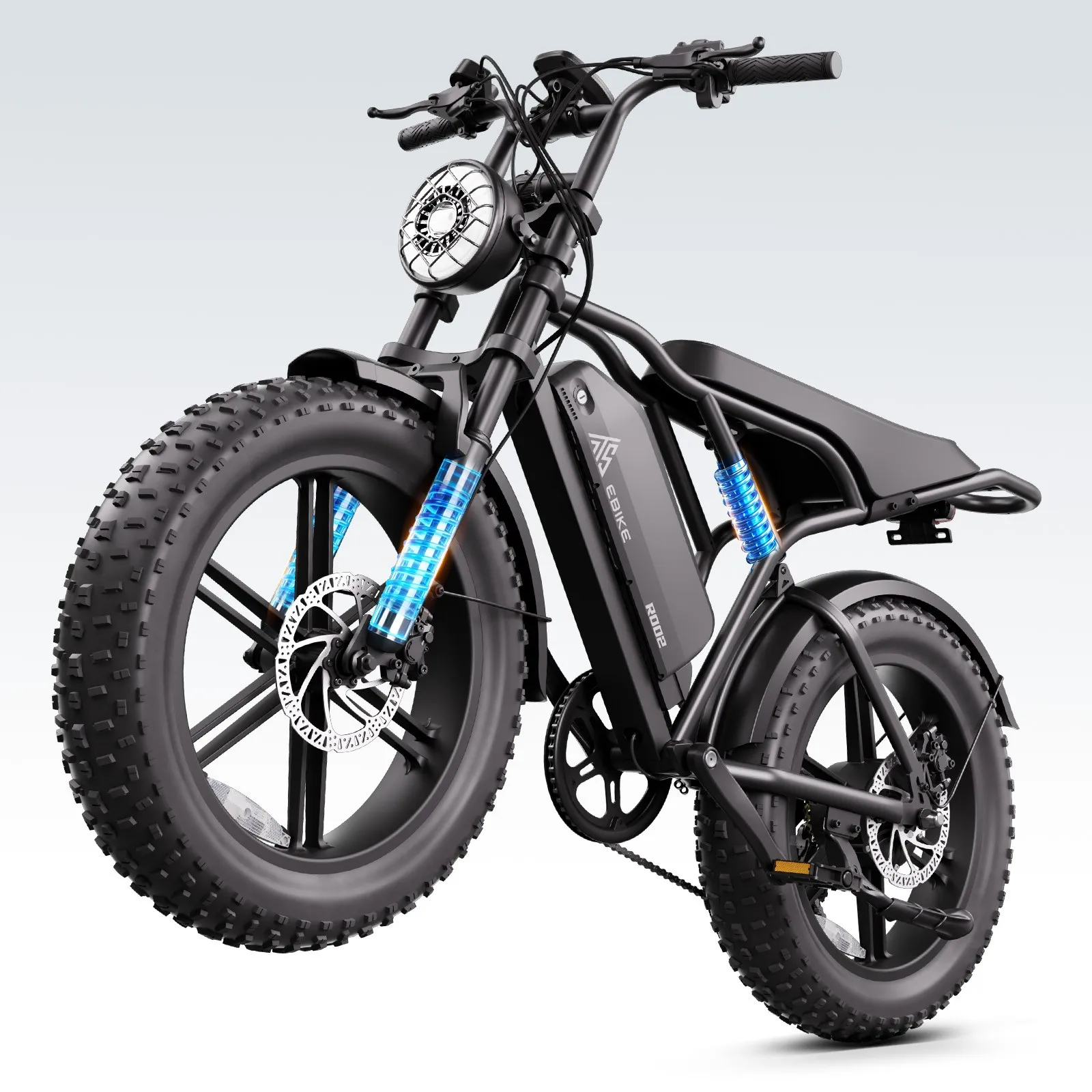 Electric Bike Adults 1500W Peak 48V 15/25AH battery 20" Electric Dirt Bike image 3