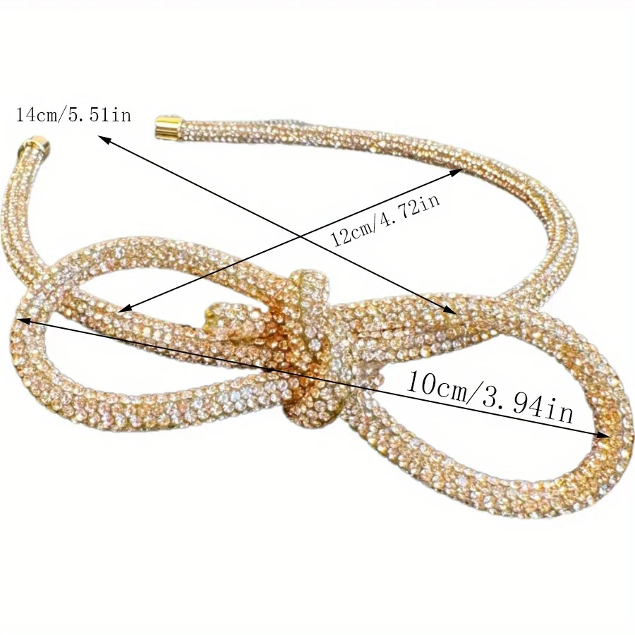 Tiara brilhante com laço de diamante, acessórios de noiva, elegante e doce, para performance, festa, acessórios de cabelo diários