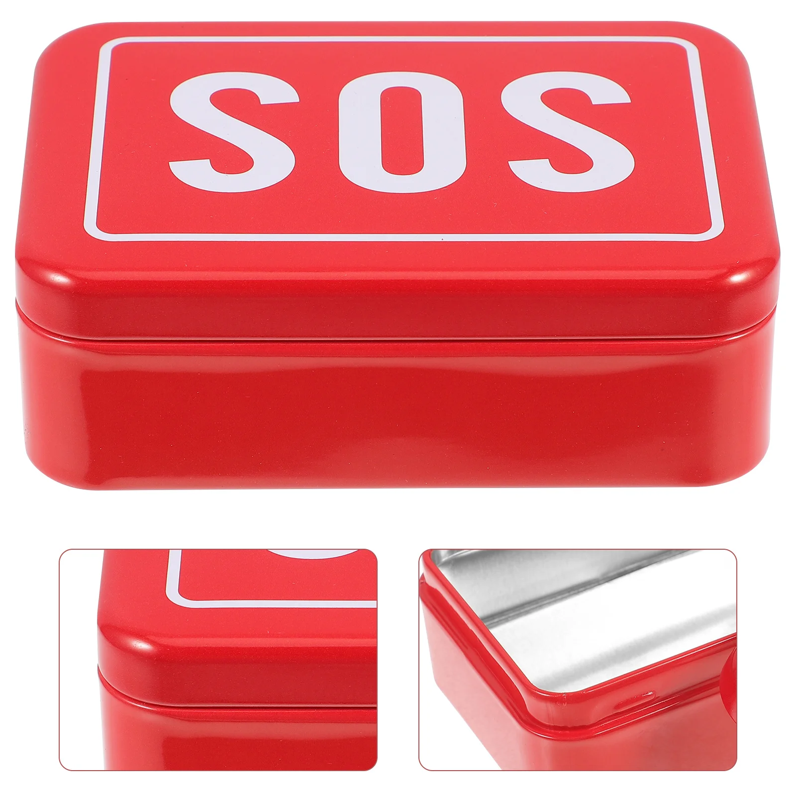 صندوق تخزين الأدوية، حقيبة مساعدة مدمجة، منظم منزلي محمول للتخييم والسفر في حالات الطوارئ #5