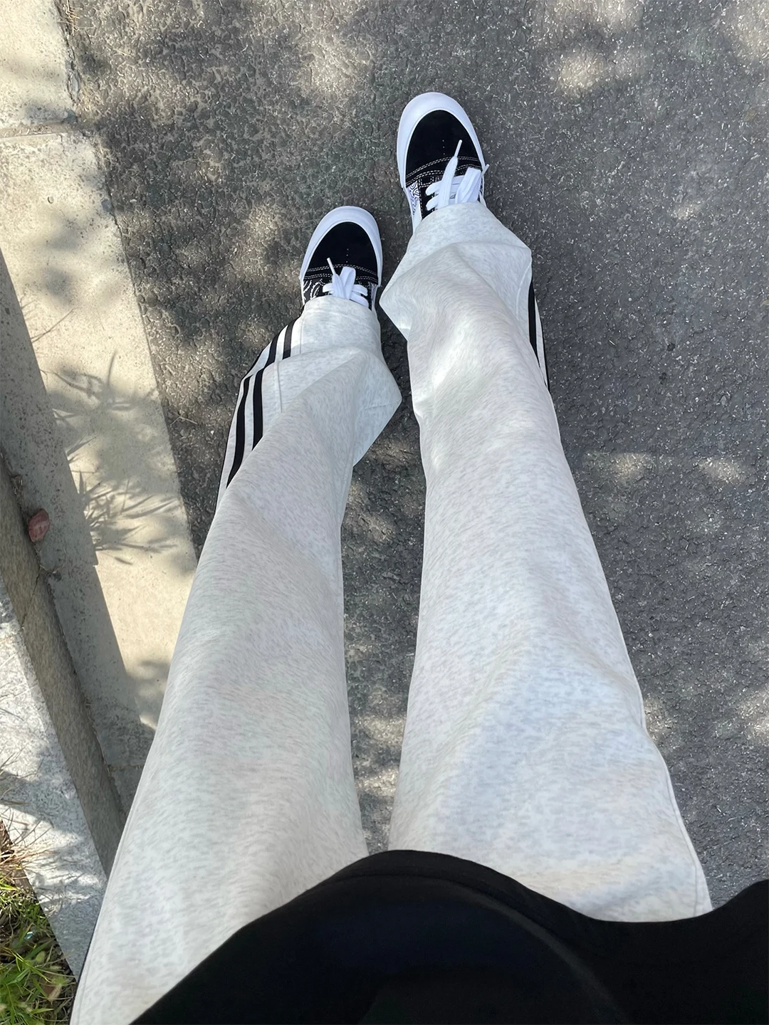 

Cleanfit Men's Spor Striped Patchwork Straight Leg Pants Autumn Long Trousers Visual Lengthening Effect Faionable Casual ...