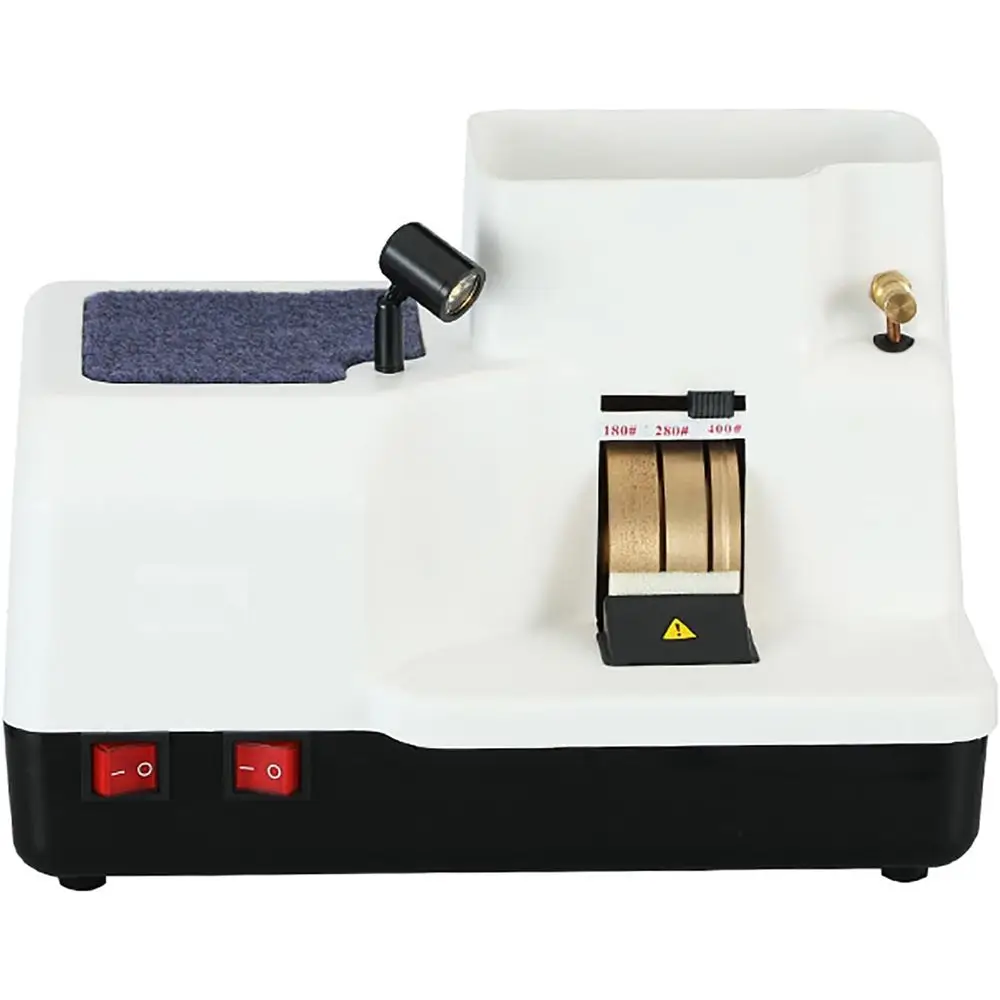 

LED-Illuminated Handheld Lens Edger with Triple Wheels for Precision Grooving on Resin and Plastic Lenses