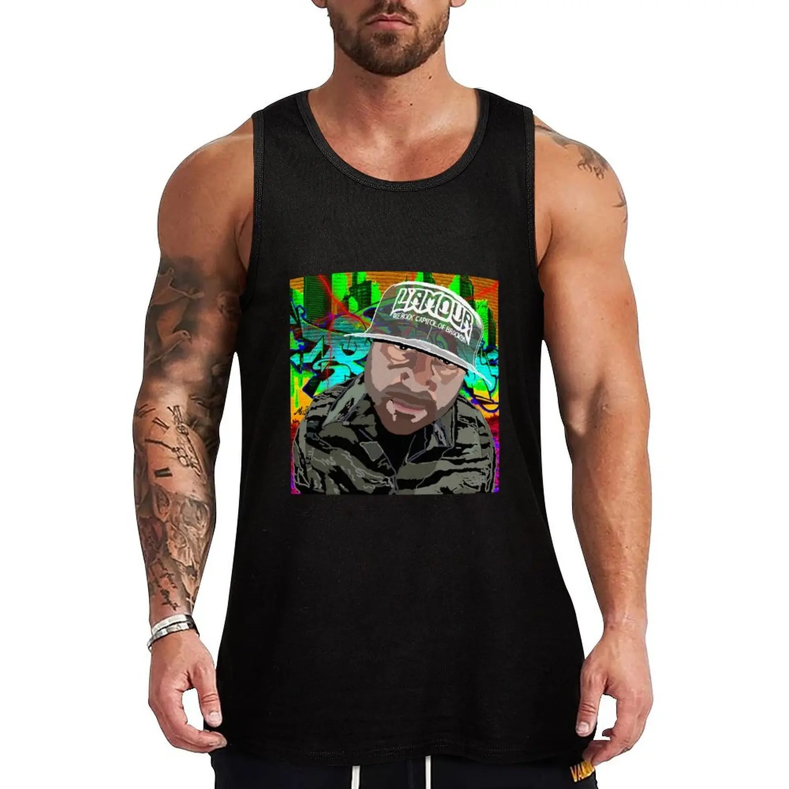 

Ill Bill Tank Top T-shirt Men's gym sleeveless man shirts anime gym