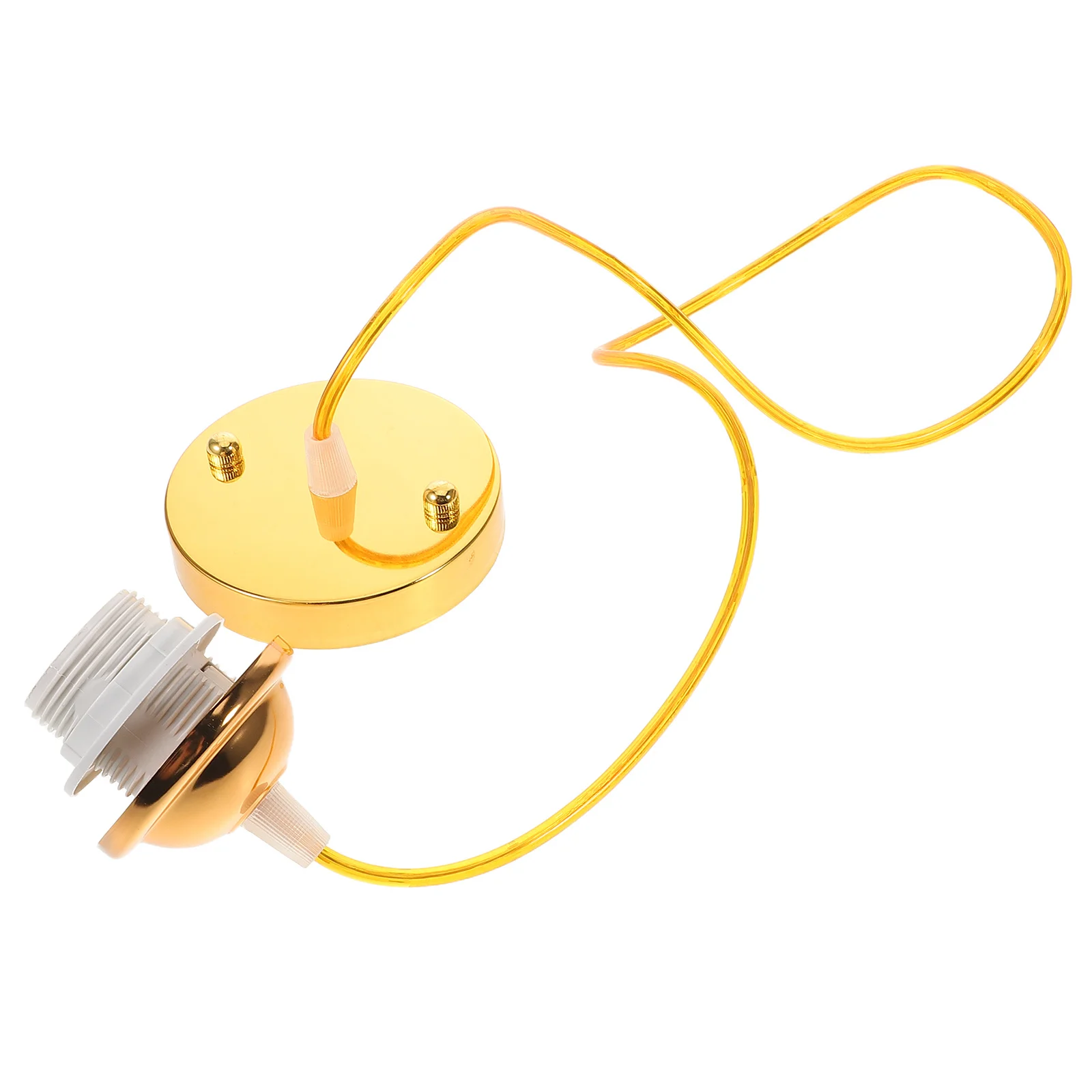 

Hanging Lamp Socket with Plug E27 Threaded Base Compact Light Fixture for Small Spaces Lamp Wire with Socket Light Extension Kit