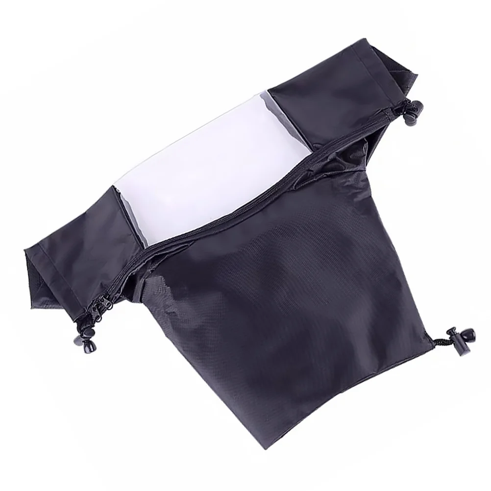 

1pc Universal Outdoor Camera Waterproof Raincoat Black Digital Sleeve Dust-proof Protector Cover Tripod Transparent Window Hands