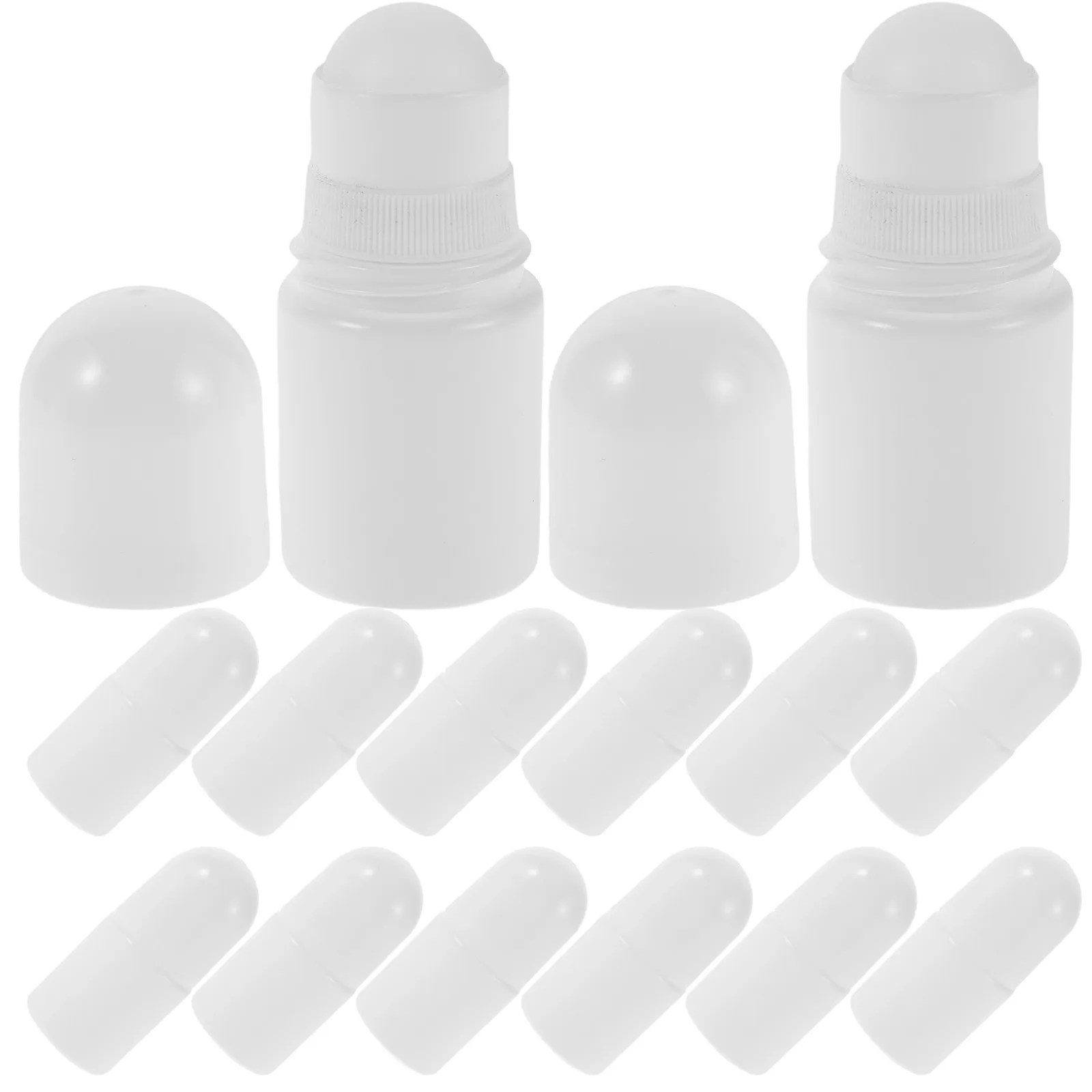 

Набор из 30 пустых пластиковых флаконов-роллеров для ароматерапии и ухода за кожей, герметичные, дорожный размер, 50 мл