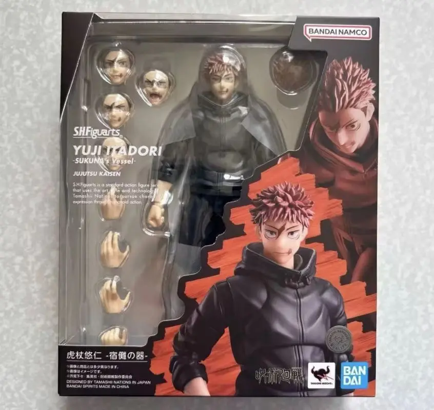 

Новая оригинальная модель Bandai SHF Jujutsu Kaisen: Фигурка Юдзи Итадори в образе Сукуны, аниме-игрушка для детских коллекций
