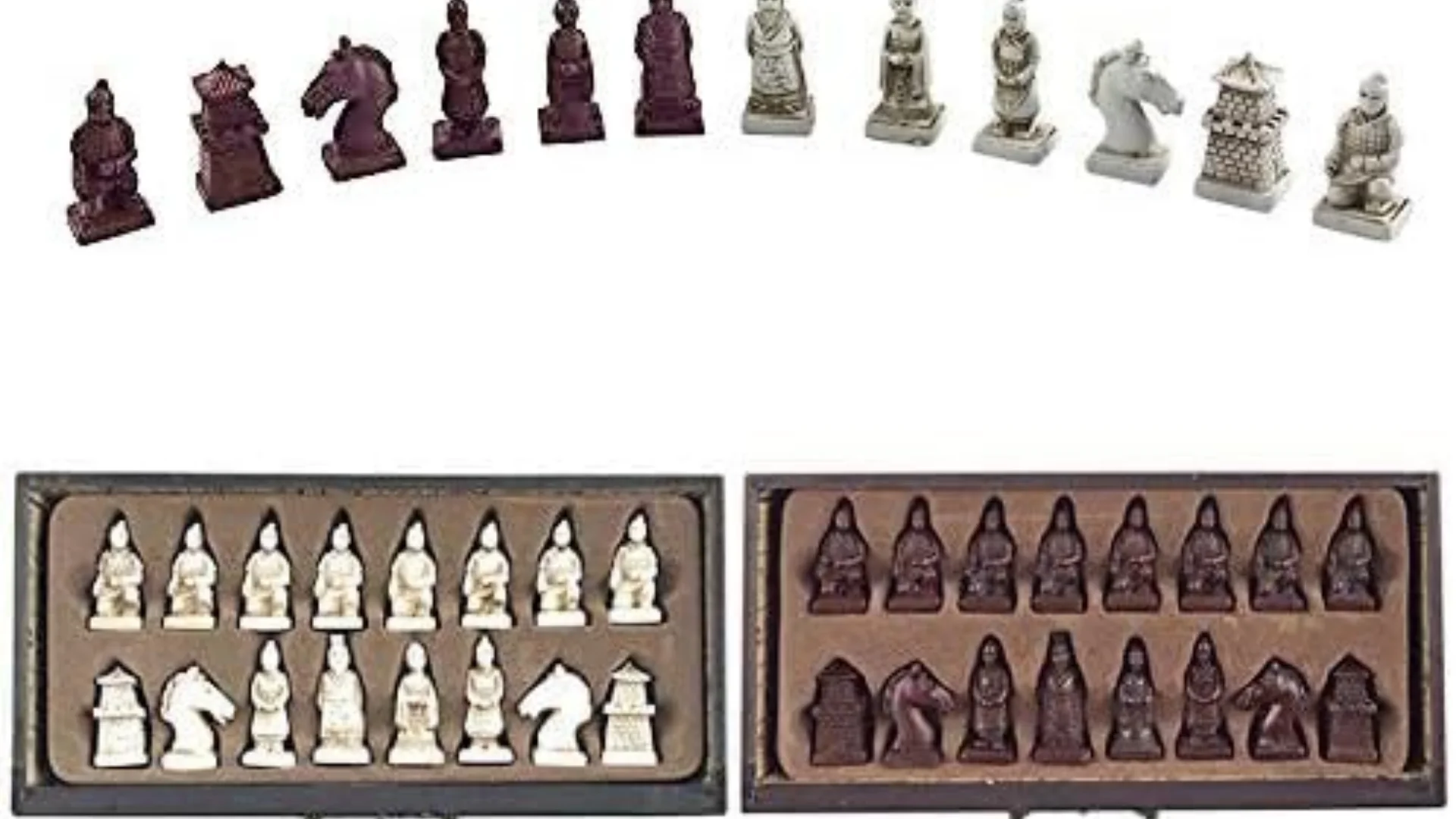 International chess table top 3D chess pieces wooden chessboard cartoon characters
