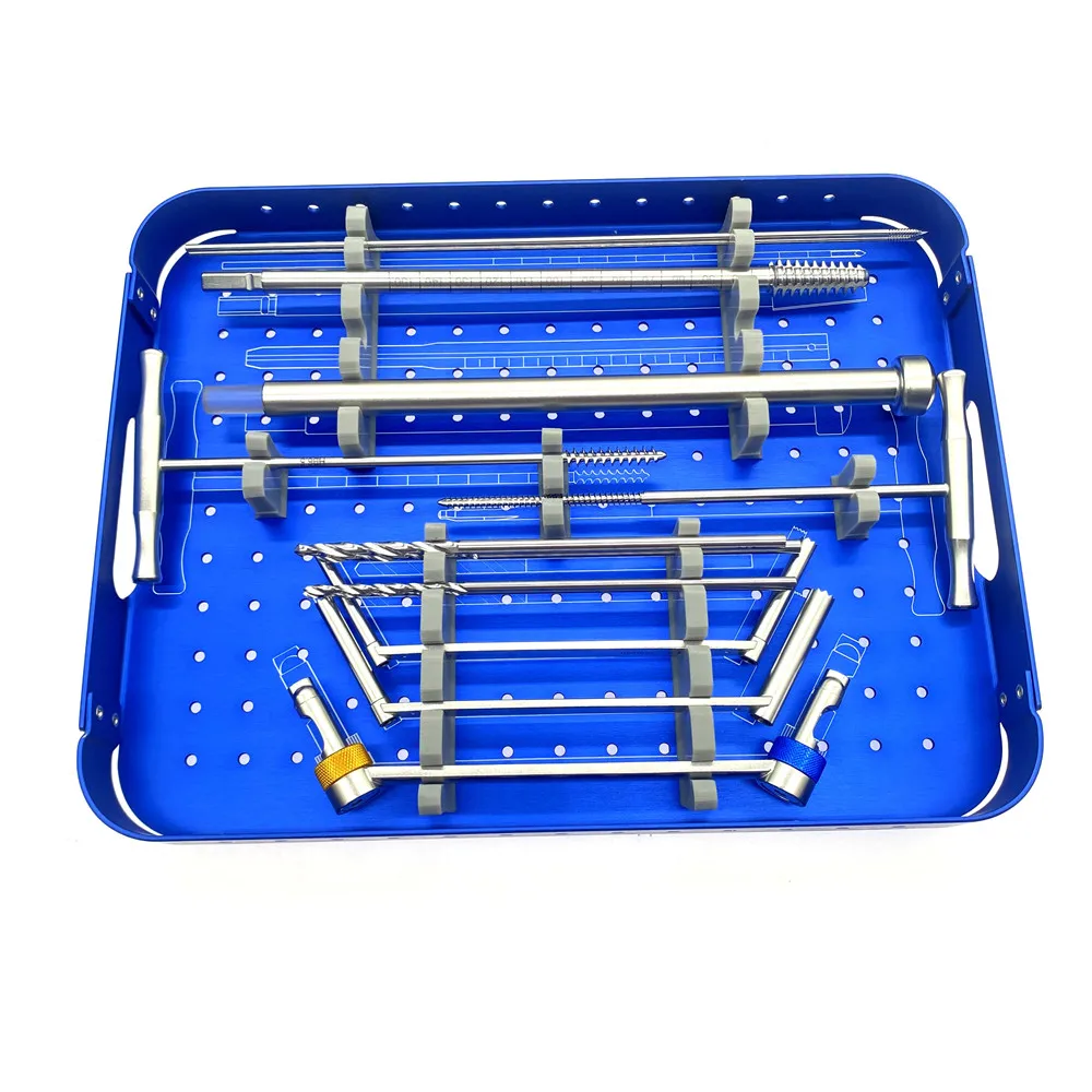 

Surgical Locking Plate Set for Trauma Surgery Orthopedic DHS DCS Plate Instrument set Orthopedic implant instruments