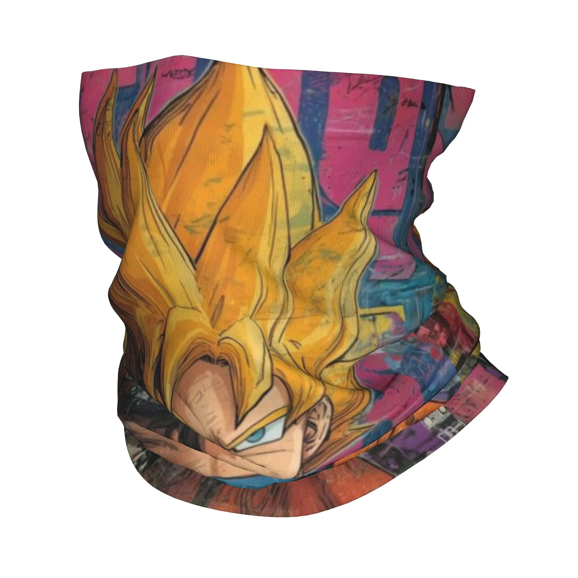 Son Goku (27) Bandana Gaiter Club Dragon Ball - Mascarilla para senderismo, pañuelo para el cuello de invierno para adultos