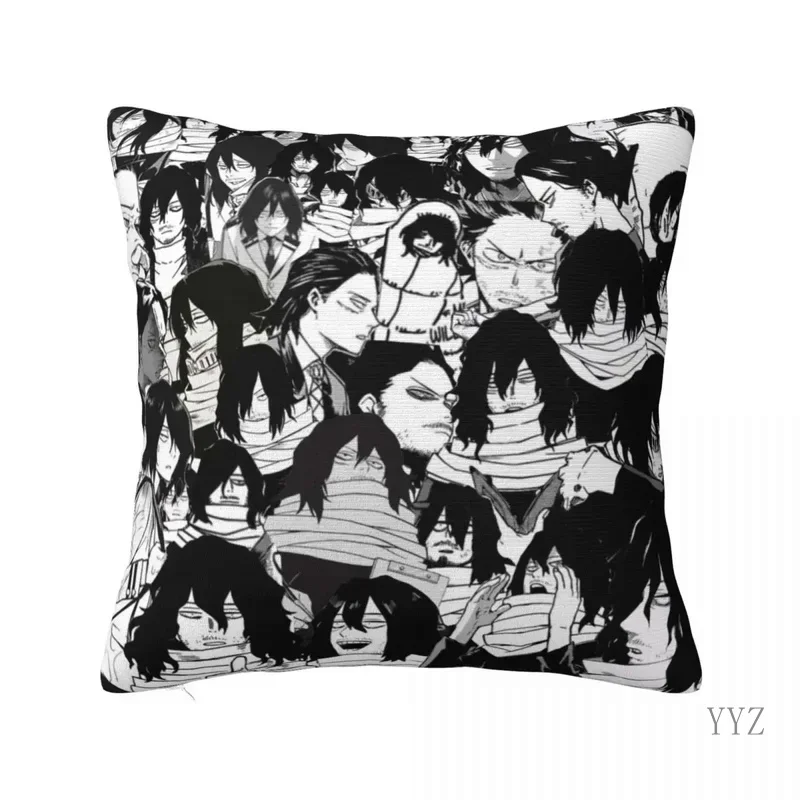 Aizawa Shouta bnha Throw Pillow Sofa Decorative Covers luxury home accessories pillow pillowcase Sofa Cushion