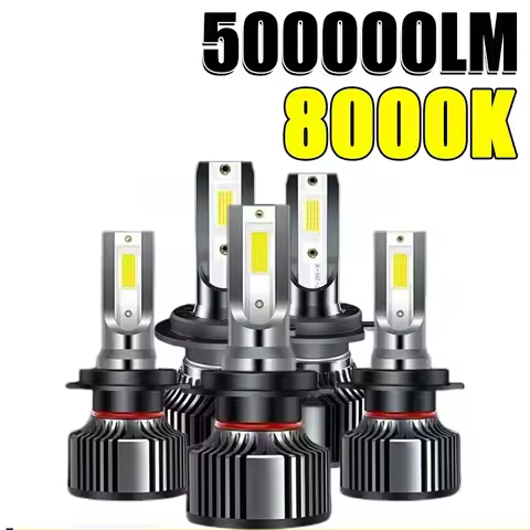 Car Headlight Bulbs 8000K 500000LM H7 H4 H1 H8 H11 LED Light H7 H11 H8 LED Fog Auto Lamp 6000K 5570 9005 9006 9012 12V Turbo 24V