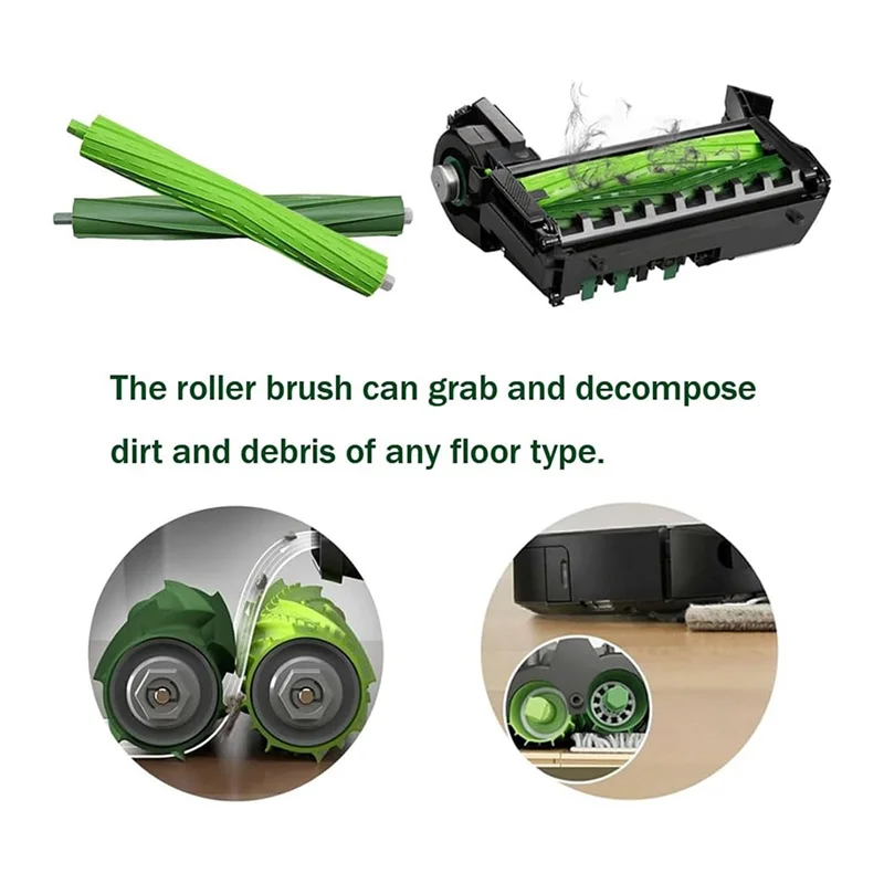 WHYY-19 pezzi di accessori ultra durevoli per Irobot Roomba Combo J9+ e Combo J7+/Plus Accessori per spazzatrici