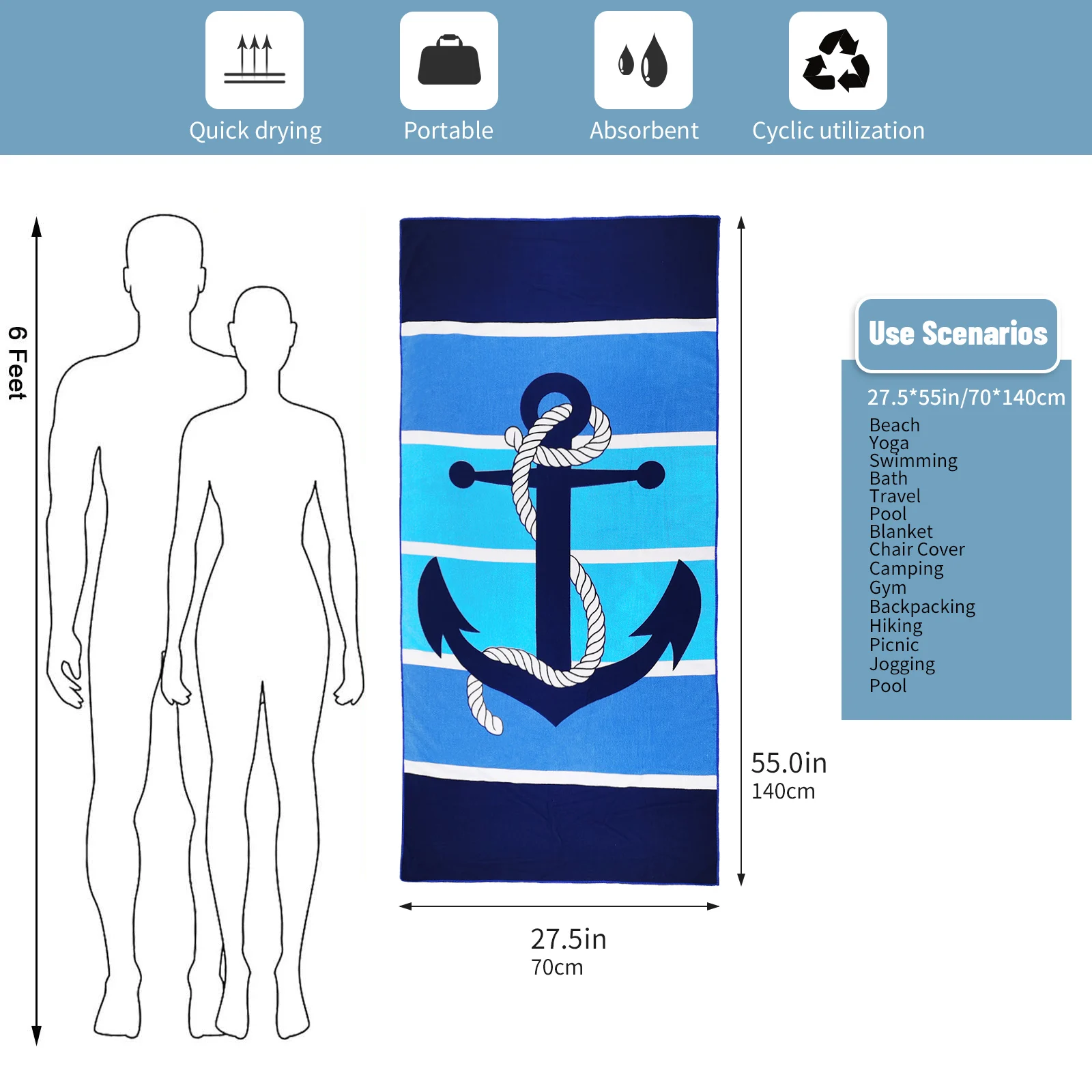 Thumbnail 2 - #73 Beach Towels Comparison Guide