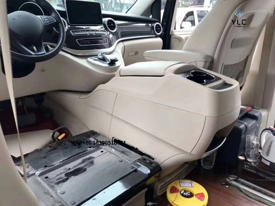 

Universal Leather Car Armrest Central Store Content Storage Box With USB Charger Center Console Armrests Box