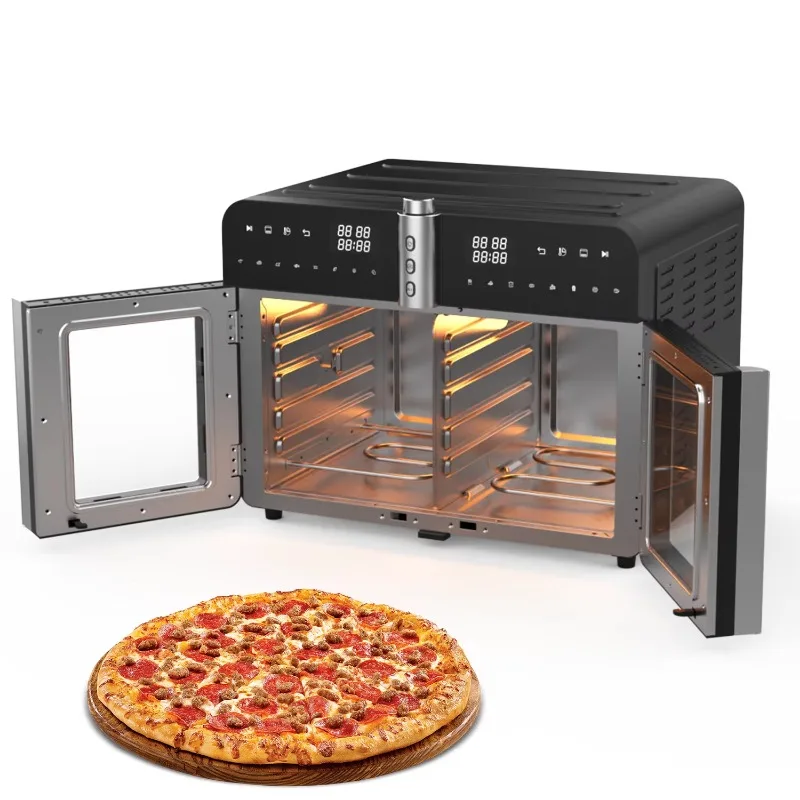 36L Smart Air Fryer Oven 16-in-1 Digital Air Fryers Visible Cooking Window Combo Cooker with 8 Accessories
