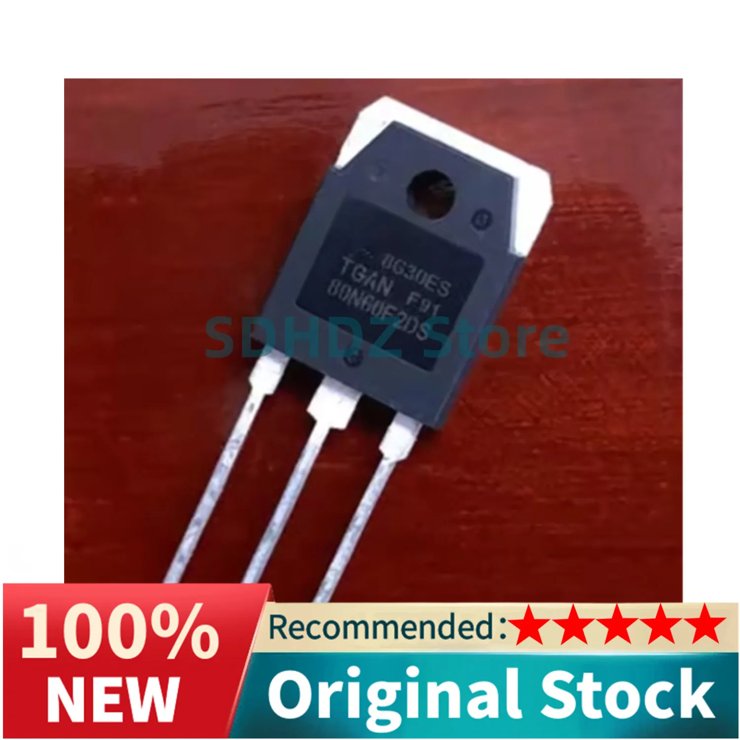 10pcs 80N60F2DS TGAN80N60F2DS 600V 80A IGBT single tube Brand New Original Factory