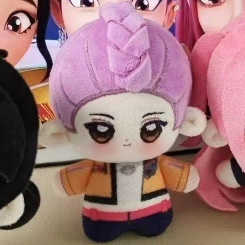 NIEUWE Anime KPop Saja Jongens pluche hanger Leuke 10 cm kpop Demons Hunters Jinu Abby Romantiek gevulde rugzak hanger voor fans Geschenken