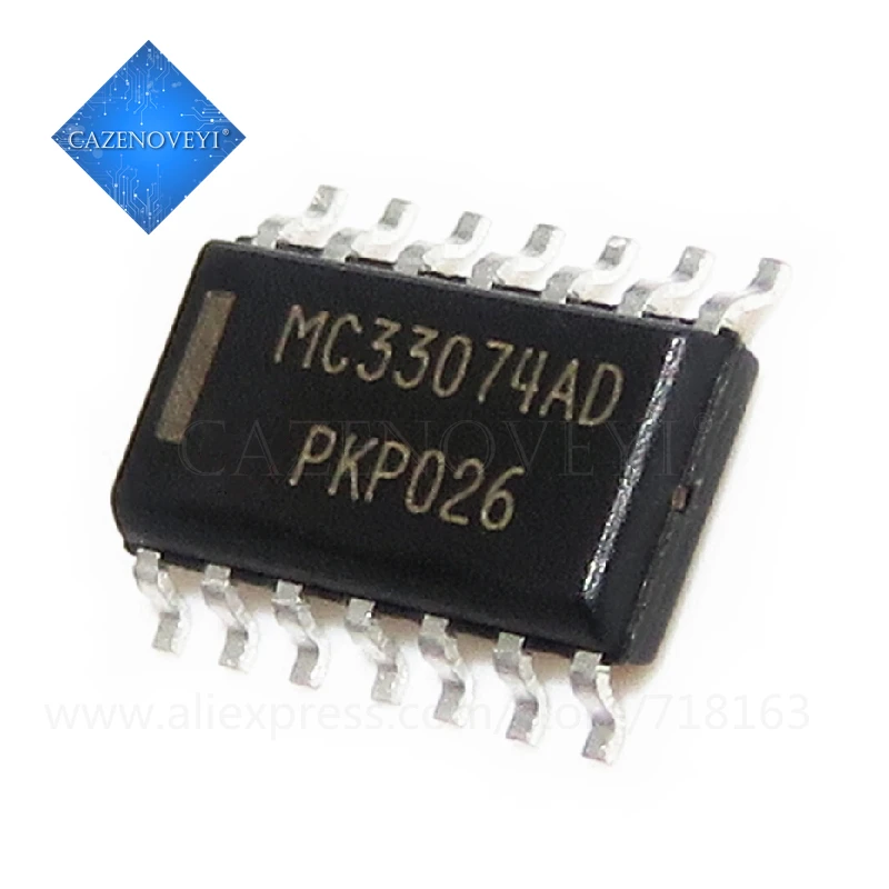 5pcs/lot MC33074DR2G MC33074AD MC33074DR MC33074DG MC33074 SOP-14 In Stock