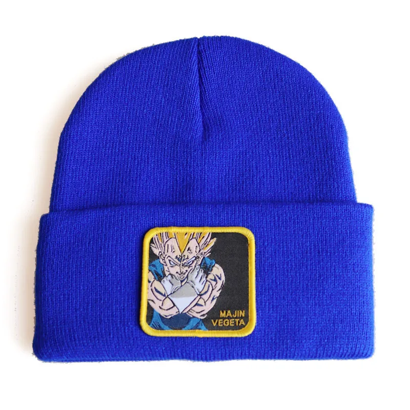 Anime Dragon Ball Series Fashion Autumn And Winter Cap Goku Cartoon Knitted Cap Hip-hop Trendy Hundred Hats Couple