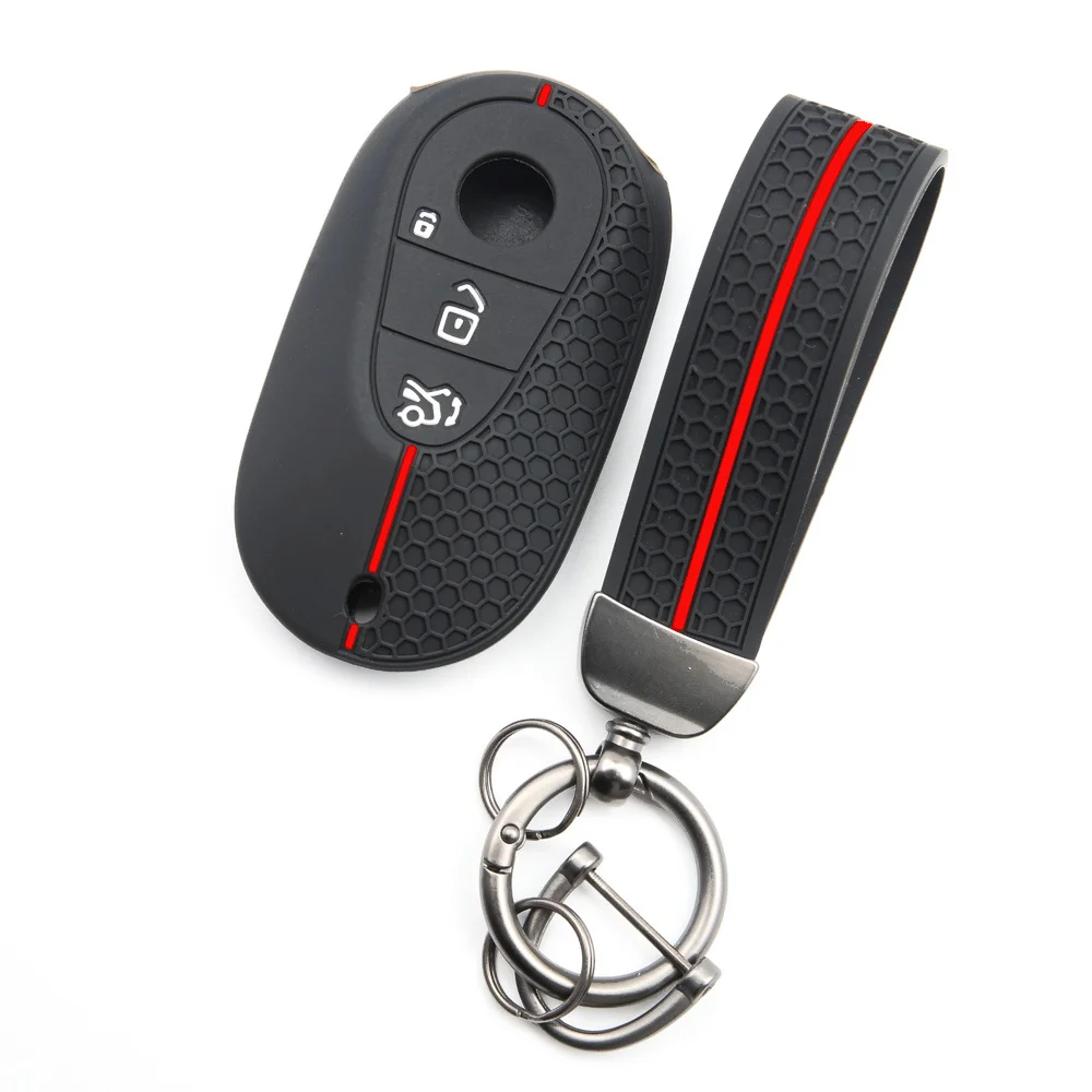 Smart Key Shell Keychain For Mercedes Benz C S A Class W206 W223 S350 C260 C300 S400 S450 S480 S500 Dustproof Smooth Finish