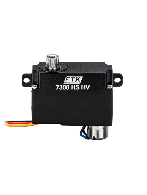 Servo digital mini PTK 7308SH MG, servo micro ligero para avión RC de ala fija F3K, servo programable HV@8.4V