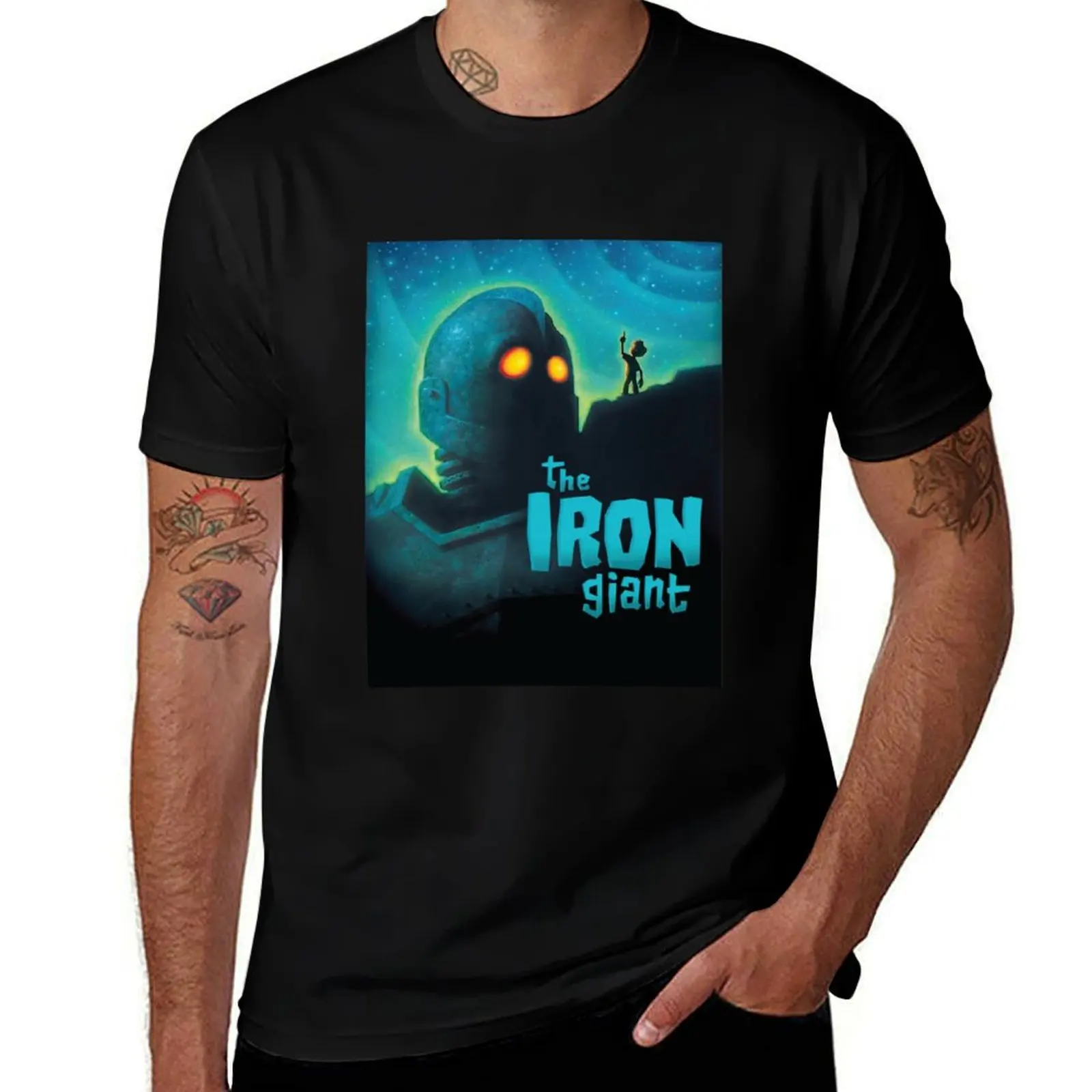 Iron Giant Fitted Scoop 2020 T-Shirt All Weather Casual Short Sleeve T-Shirt