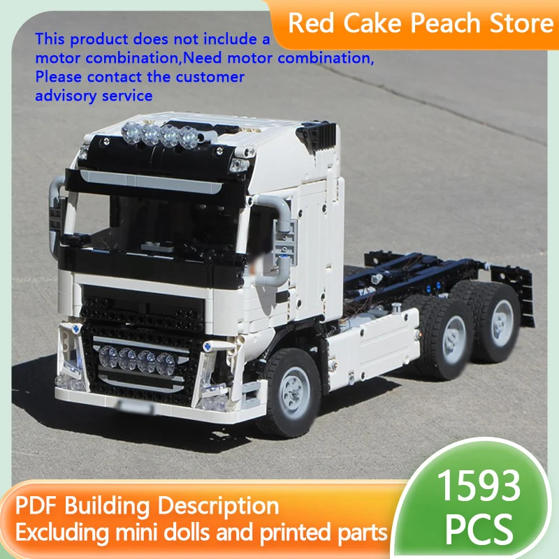 

Модель скоростного гоночного автомобиля MOC, строительные кирпичи FH16, сверхмощный грузовик, трактор, модульная технология, детские праздничные подарки, сборные игрушки