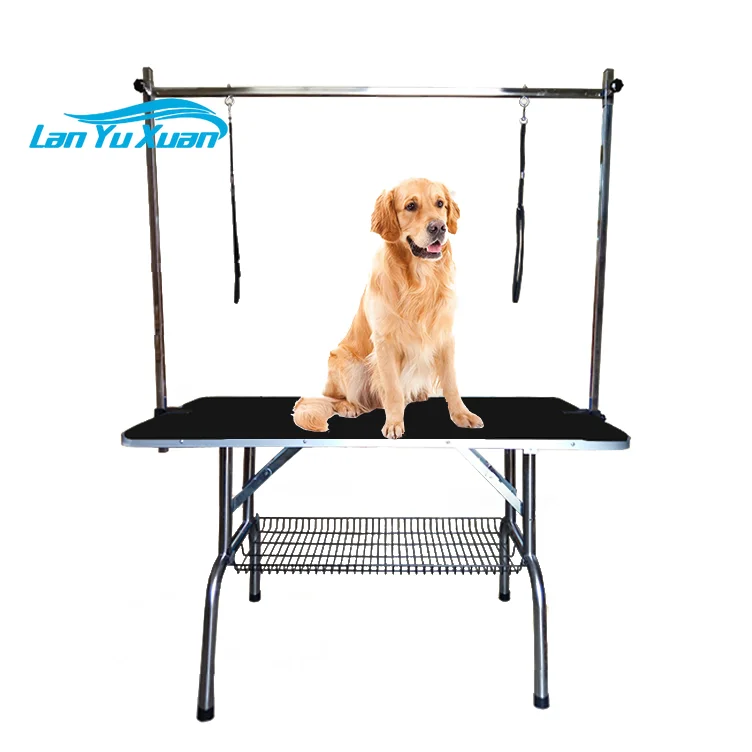 Wholesale antislip plate pet grooming tables collapsible dog grooming table