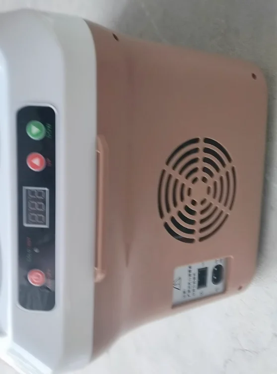 12L Dual-Voltage Digital Display Temperature Control Home Car Refrigerator 220V AC for Car 12V DC Model 455x245x295mm