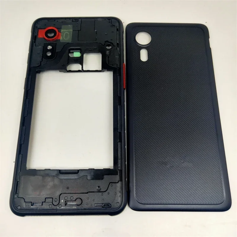 

For Samsung Galaxy Xcover 5 G525 G525F Middle Frame Plate+Battery Cover Back Case Repair Parts Cover