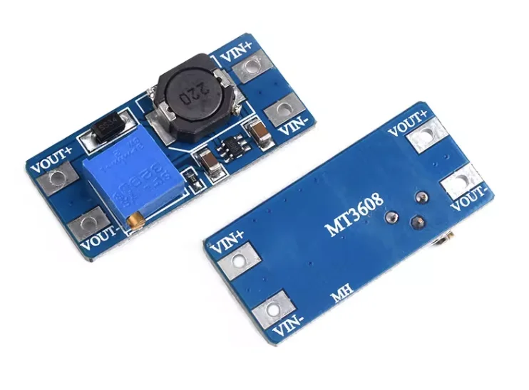 5pcs MT3608 Module DC-DC Step Up Converter Booster Power Supply Module Boost Step-up Board MAX output 28V 2A With MICRO USB