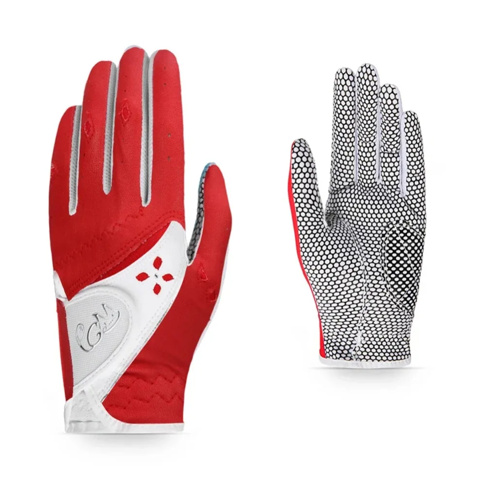 

Breathable Women's Golf Gloves Wear Resistant Comfortable Outdoor Sports Gloves Durable Soft Full Finger Golf Gloves