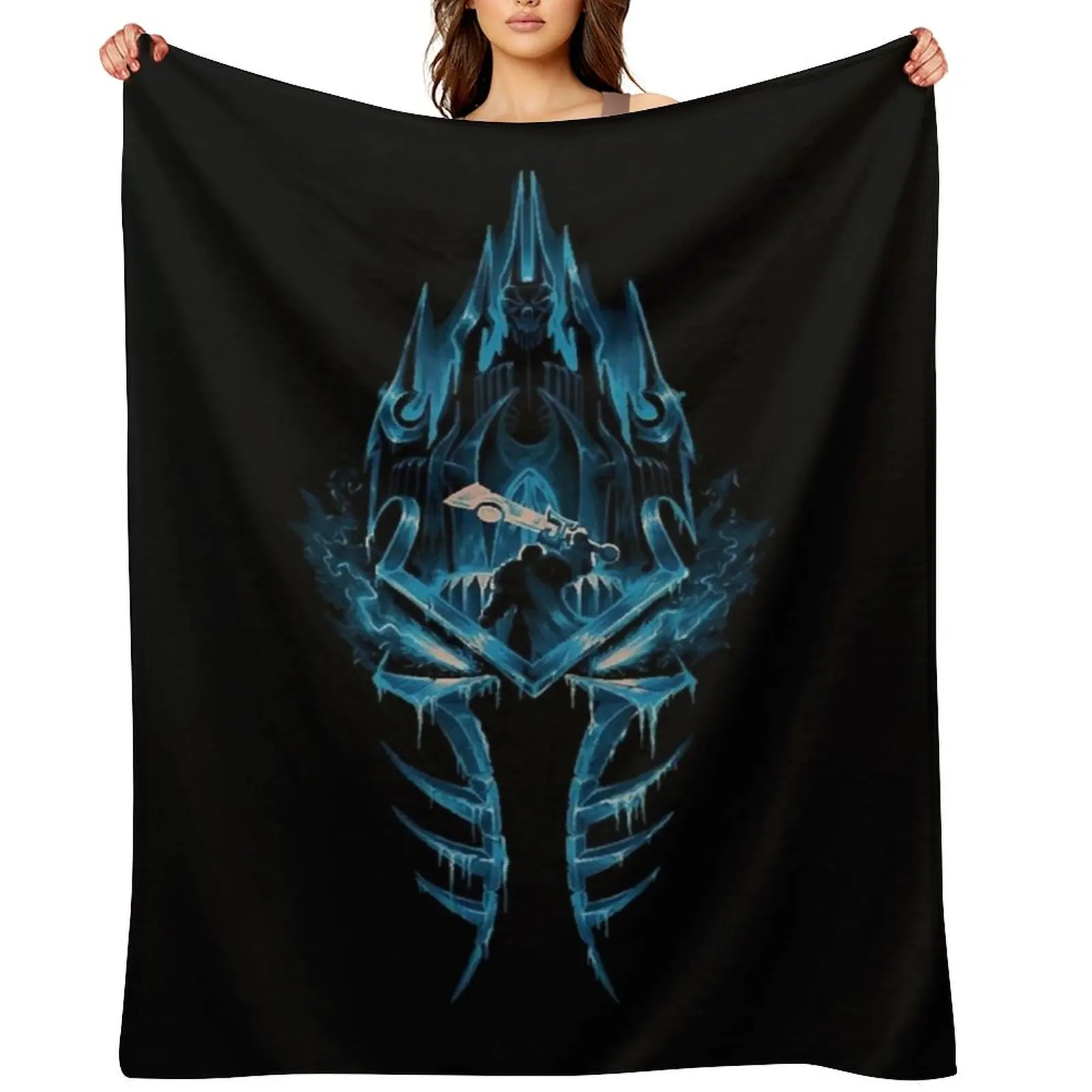 

Lich King Helmet high quality Throw Blanket Cute Softest Kid'S Baby Blankets