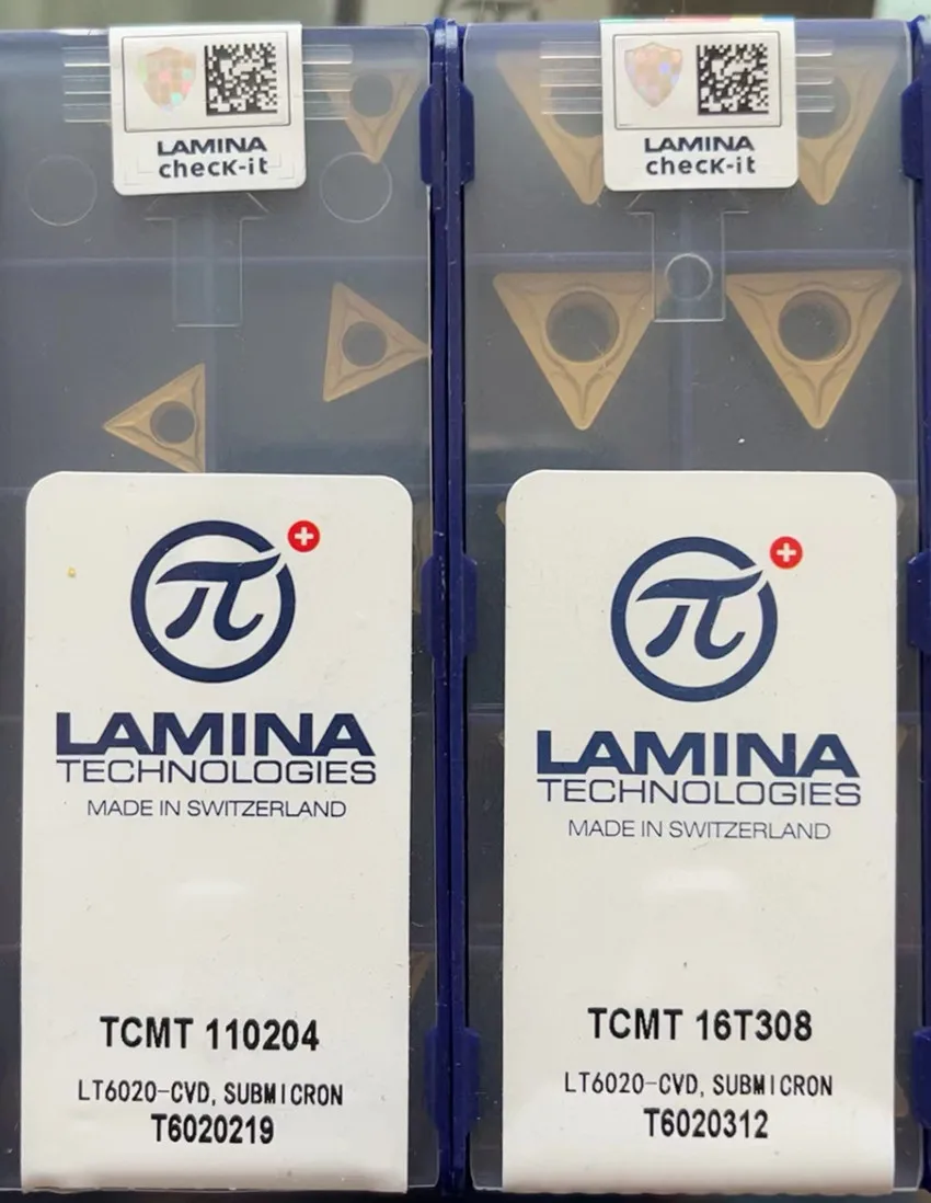 TCMT16T304 LT6020/TCMT16T308 LT6020/TCMT110204 LT6020/TCMT110208 LT6020 LAMINA CNC carbide inserts 10PCS/BOX