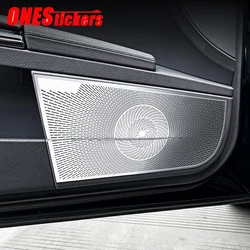 For Mercedes Benz S Class W221 2008-2012 Car Front Rear Door A-pillar Triangle Tweeter Audio Speaker Under Seat Vent Cover Trim