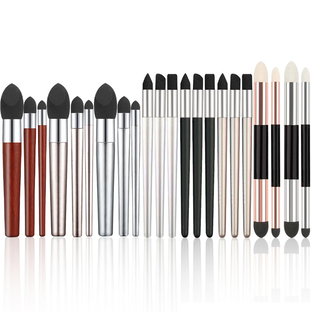 3 sets of sketch blending pens, dark faced sponge head high gloss detail rubbing brushes,oil painting sticks