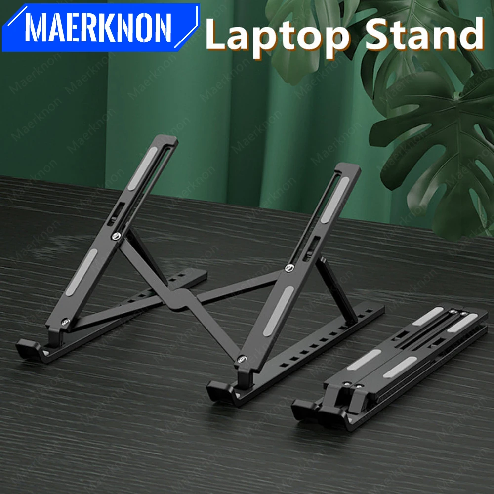 Portable Foldable Laptop Stand Adjustable Notebook Bracket Computer Monitor Holder For Macbook Air iPad Tablets Base Accessories